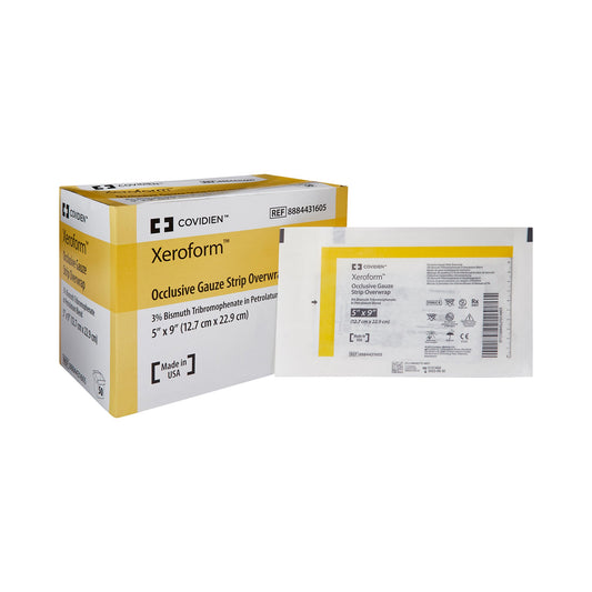 Xeroform Petrolatum Impregnated Dressing Xeroform™ Occlusive Roll 4 Inch X 3 Yard Sterile - 8884432000