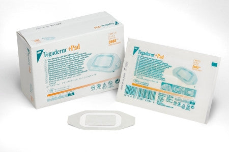 3M™ Tegaderm™ +Pad Film Dressing with Non-Adherent Pad - Medsitis