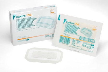 3M™ Tegaderm™ +Pad Film Dressing with Non-Adherent Pad - Medsitis