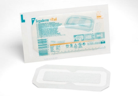 3M™ Tegaderm™ +Pad Film Dressing with Non-Adherent Pad - Medsitis