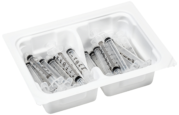 BD™ Sterile Convenience Trays w/ 20mL Luer-Lok Tip Syringes - 305617 - Medsitis
