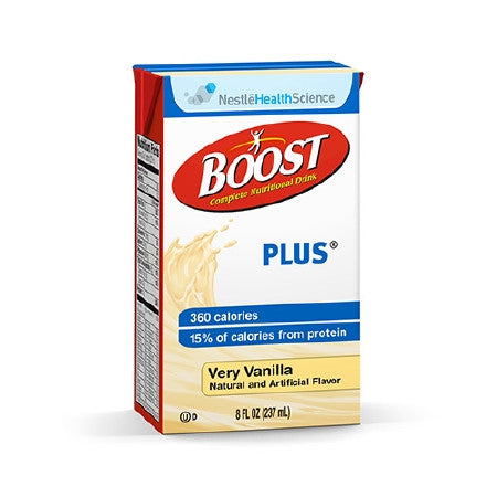 Boost Plus® Very Vanilla Flavor by Nestle 8 oz. - 4390093138 - Medsitis