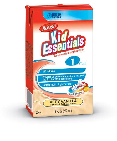 Boost® Kid Essentials™ 1.0 Very Vanilla Flavor by Nestle 8 oz. - 33510000 - Medsitis