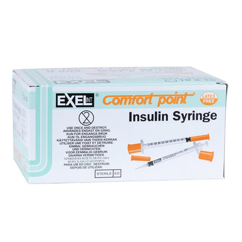 ComfortPoint™ Non-Safety Insulin Syringe w/ Needle - 260