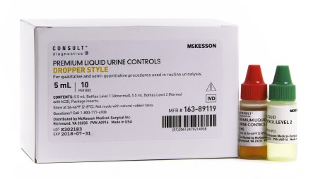 Consult® Premium Urine Controls - 163-89XXX - Medsitis