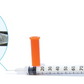 EasyTouch® U-100 Insulin Syringe w/ Needle 0.5 mL 31G x 5/16" - 831565 - Medsitis