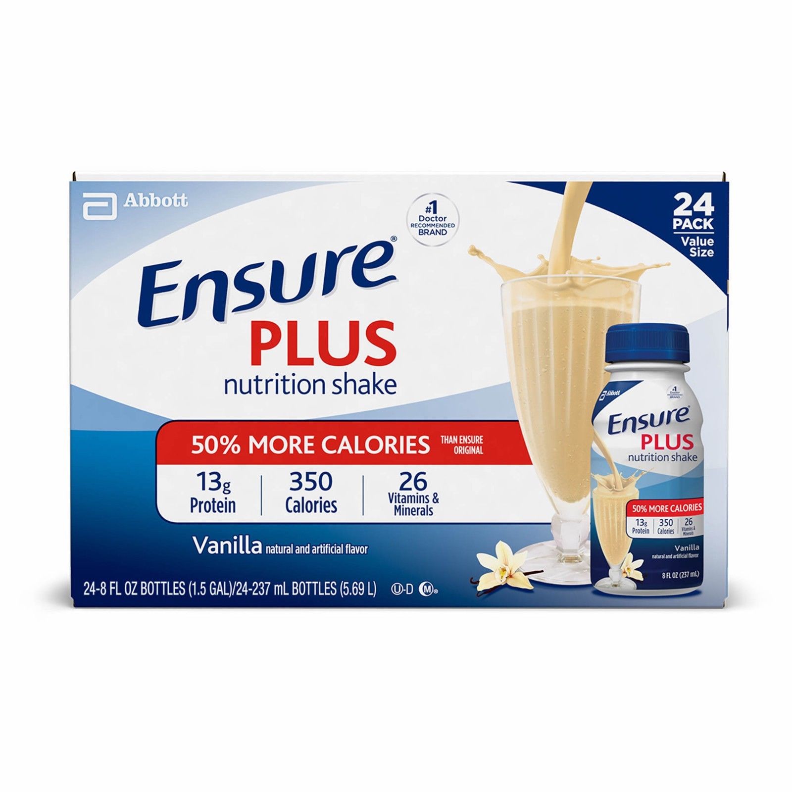 Ensure® Plus Nutrition Shake Vanilla - Medsitis