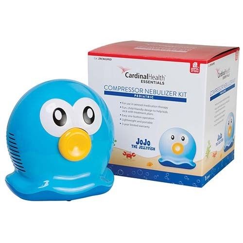 Essentials™ JoJo the Jellyfish Pediatric Piston Style Compressor Nebulizer - ZRCN02PED - Medsitis
