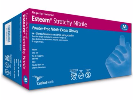 Esteem® Stretchy Nitrile I Examination Gloves – Fingertip Textured - Medsitis