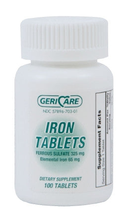 GeriCare Iron Dietary Supplement Tablets - Medsitis