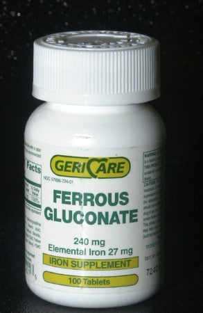 GeriCare Iron Dietary Supplement Tablets - Medsitis