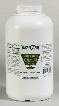 GeriCare Calcium w/ Vitamin D Supplement - Medsitis
