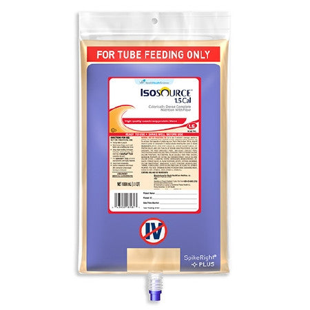 Isosource® 1.5 Cal UltraPak® Ready-To-Hang Tube Feeding Formula Bag System - Unflavored - Medsitis