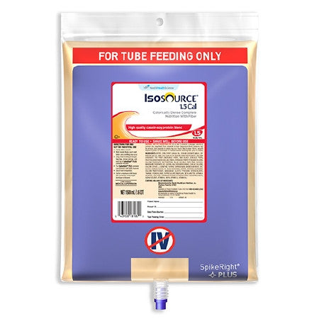 Isosource® 1.5 Cal UltraPak® Ready-To-Hang Tube Feeding Formula Bag System - Unflavored - Medsitis