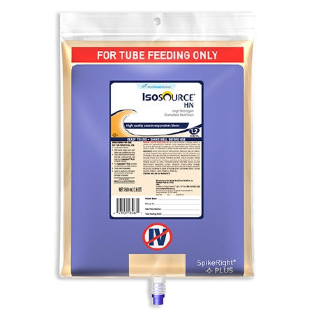 Isosource® HN UltraPak® Ready-To-Hang Tube Feeding Formula Bag System - Unflavored - Medsitis