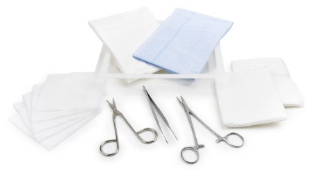 McKesson Laceration Tray with Instruments - 16-221 - Medsitis