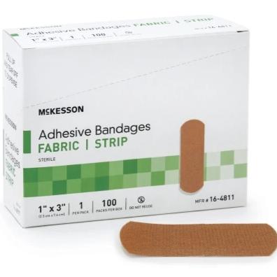 McKesson Adhesive Fabric Bandage Strips - Medsitis