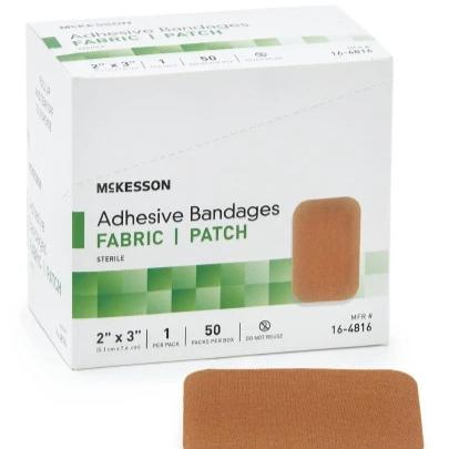 McKesson Adhesive Fabric Bandage Strips - Medsitis