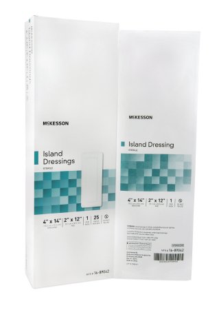 McKesson Adhesive Island Dressing - Sterile - Medsitis