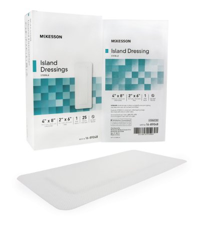 McKesson Adhesive Island Dressing - Sterile - Medsitis