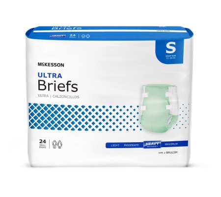 McKesson Adult Ultra Absorbant Disposable Incontinent Brief - Small (22" - 36") | BRULSM - Medsitis