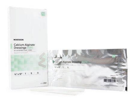 McKesson Calcium Alginate Dressing with Antimicrobial Silver Medsitis McKesson Calcium Alginate Dressing with Antimicrobial Silver Medsitis