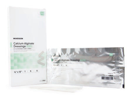 McKesson Calcium Alginate Dressing with Antimicrobial Silver - Medsitis