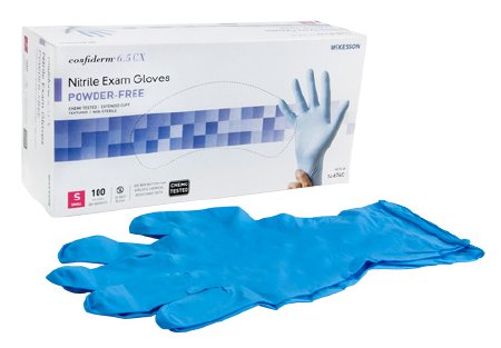 McKesson Confiderm® 6.5CX Chemo Nitrile Exam Glove Small - 14-674C - Medsitis