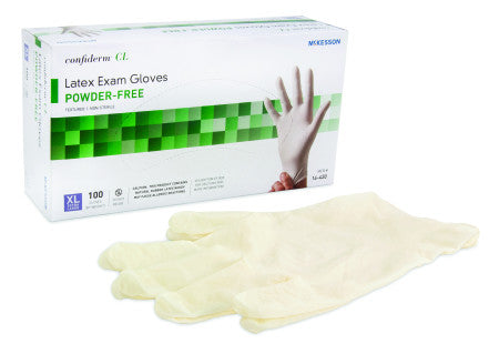 McKesson Confiderm® CL Latex Exam Gloves X-Large - 14-430 - Medsitis