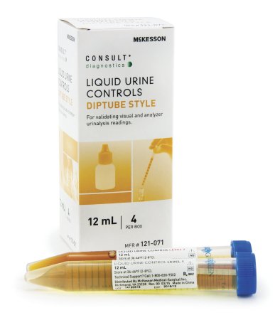 McKesson Consult® Urinalysis Controls 12mL Dripper - 121-071 - Medsitis