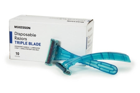 McKesson Disposable Triple Blade Razor - Medsitis
