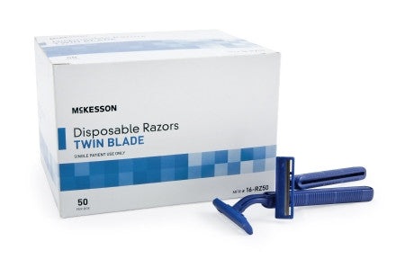 McKesson Disposable Twin Blade Razor - Medsitis