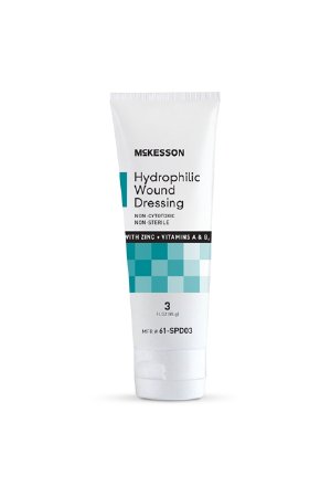 McKesson Hydrophilic Wound Dressing w/ Zinc + Vit. A & B6 - 61-SPD03 - Medsitis