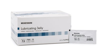 McKesson Lubricating Jelly 3 g. Foil Packet - 16-8942 - Medsitis