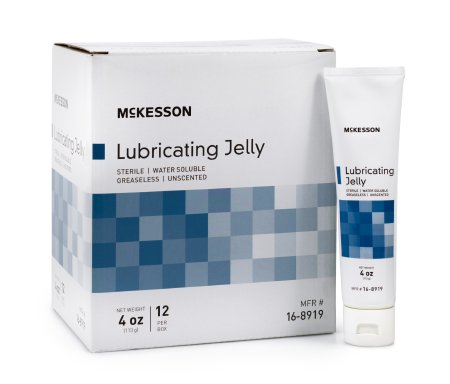 McKesson Lubricating Jelly 4 oz. Tube - 16-8919 - Medsitis