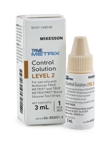 McKesson True Metrix® Pro Control Solution Level 2 - 06-R5051-2 - Medsitis