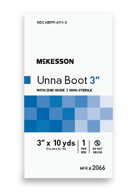 McKesson Unna Boot Cotton Zinc Oxide 3" - 2066 - Medsitis