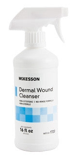 McKesson Dermal Wound Cleanser Spray and Squeeze Bottles - Medsitis