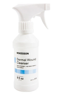 McKesson Dermal Wound Cleanser Spray and Squeeze Bottles - Medsitis