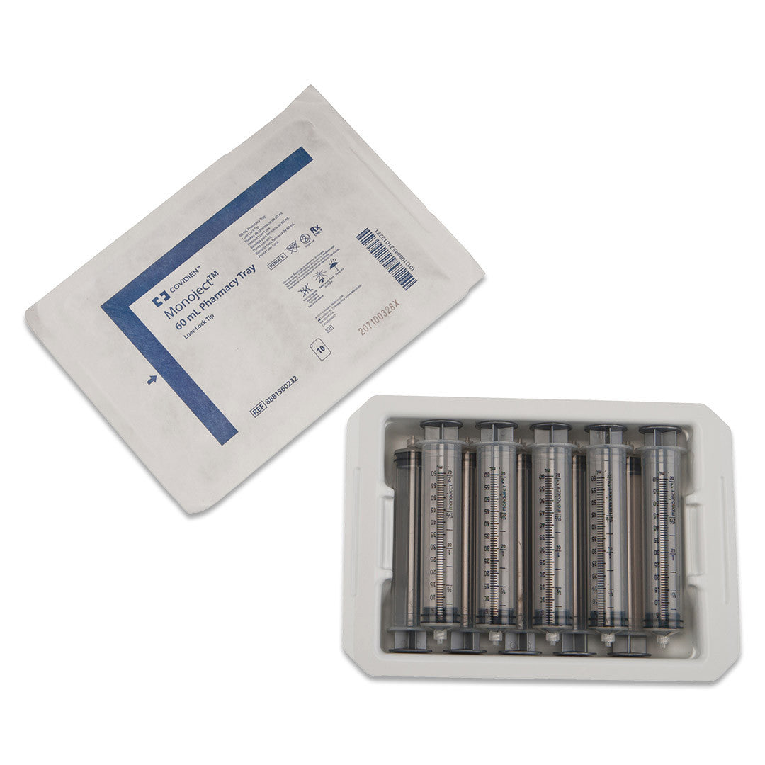 Monoject™ 35 mL Luer-Lock Tip Syringes in Pharmacy Trays - 8881535101 - Medsitis