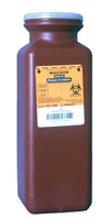 Prevent® Standard Biohazard Infectious Waste Sharps Containers 1.7 Quart - 101-185 - Medsitis