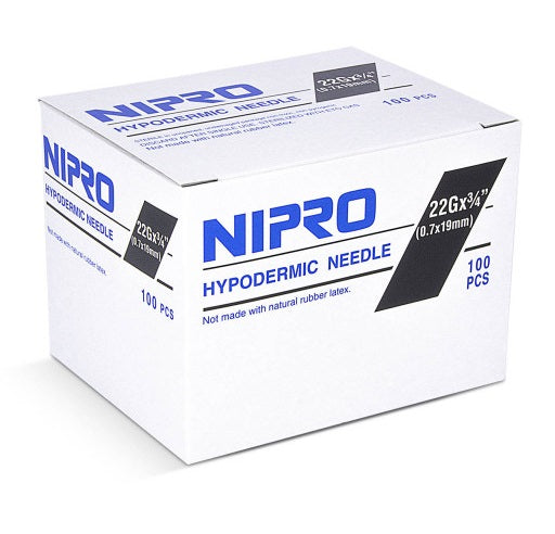 Nipro Hypodermic Needles - AH+ - Medsitis