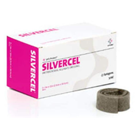 Silvercelª  Sterile Alginate Dressing Non-Adhesive w/o Border 1" x 12" Rope - 800112