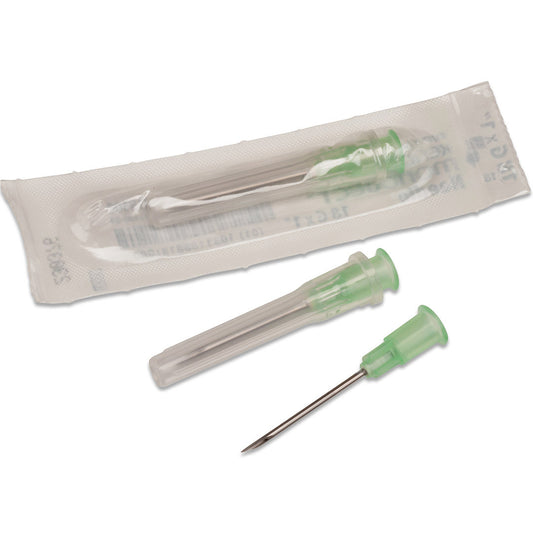 Monoject™ Hypodermic Needle w/ Polypropylene Hub 22G x 1" A Bevel Soft Pack - 1188822100 - Medsitis