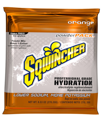 Sqwincher 1 Gallon Electrolyte Powder Pack Drink Mix Orange - X381-MC600 - Medsitis