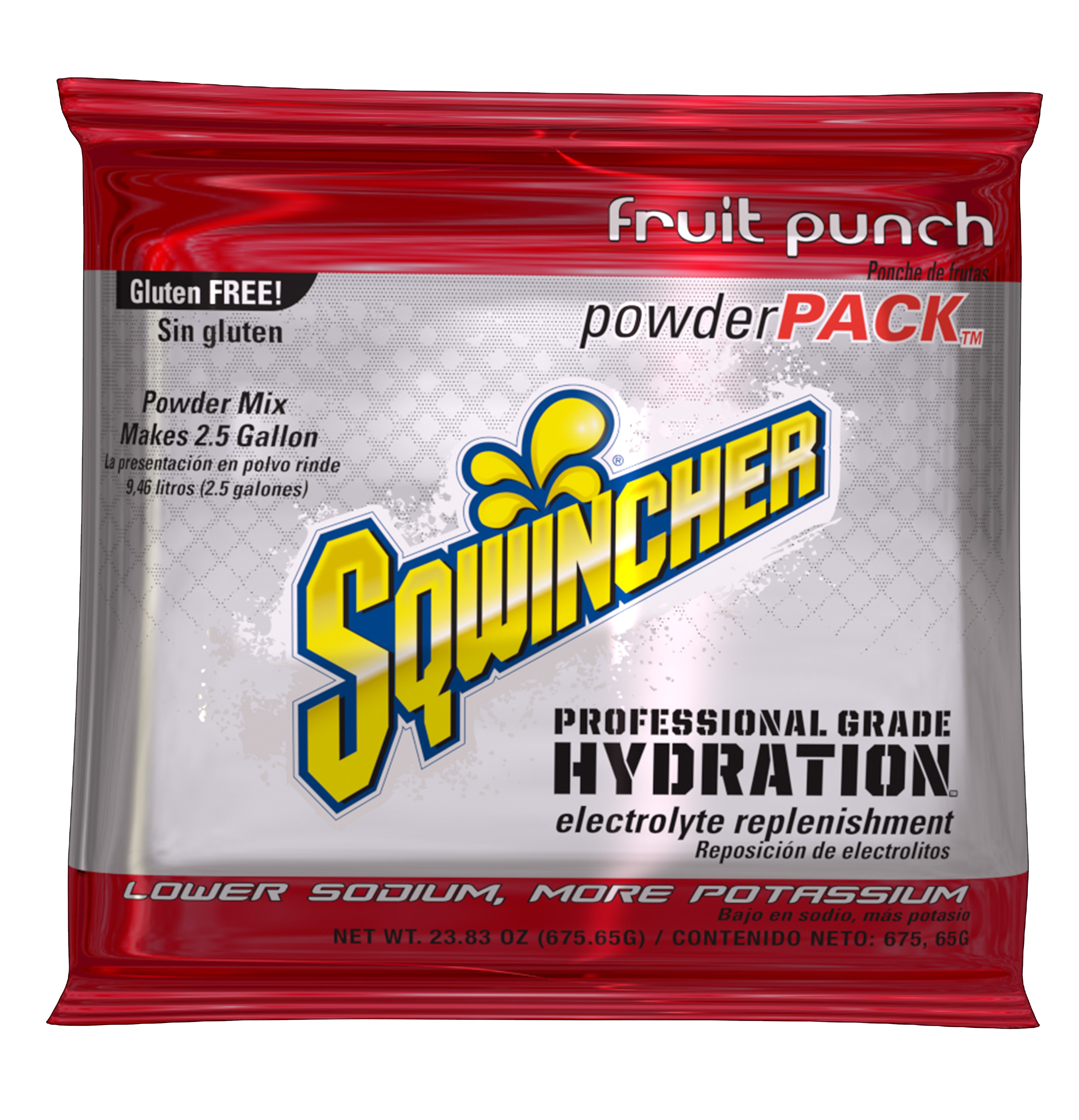 Sqwincher 2.5 Gallon Electrolyte Powder Pack Drink Mix Fruit Punch - X357-M3600 - Medsitis