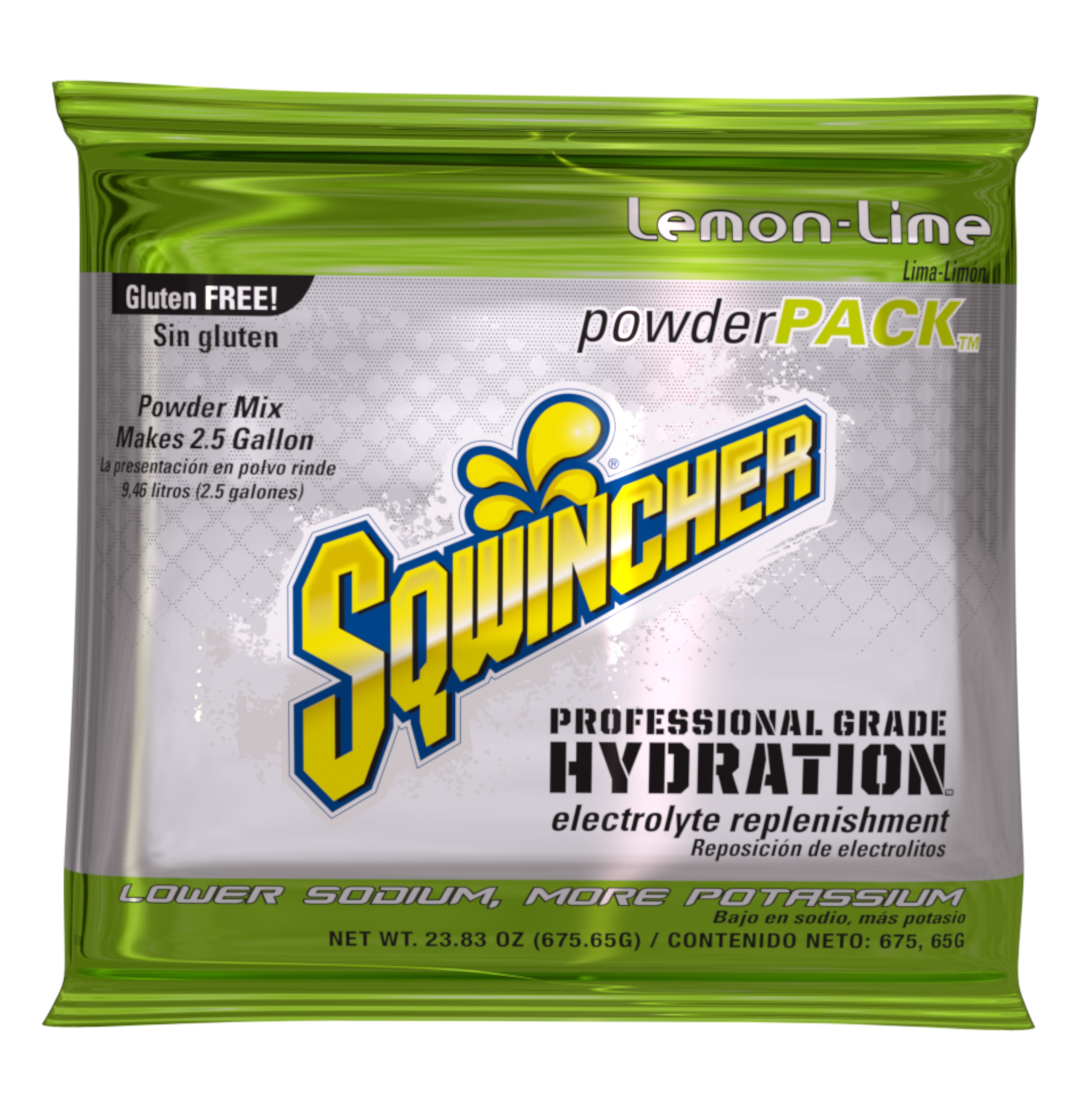 Sqwincher 2.5 Gallon Electrolyte Powder Pack Drink Mix Lemon-Lime - X385-M3600 - Medsitis