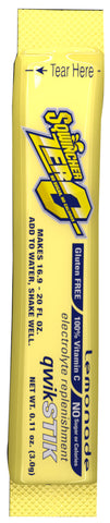 Sqwincher Quik Stik® Zero Electrolyte Drink Mix Lemonade - X428-M2600 - Medsitis