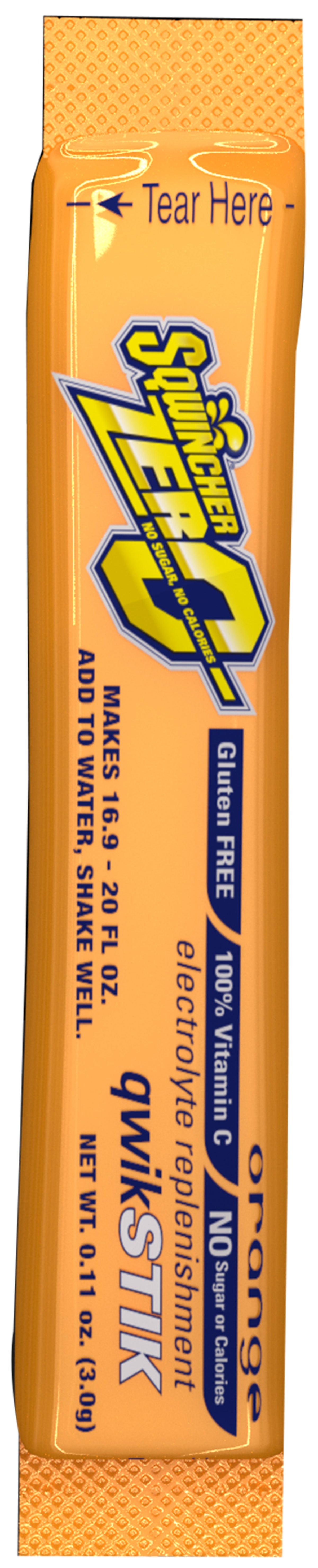 Sqwincher Quik Stik® Zero Electrolyte Drink Mix Orange - X354-M2600 - Medsitis