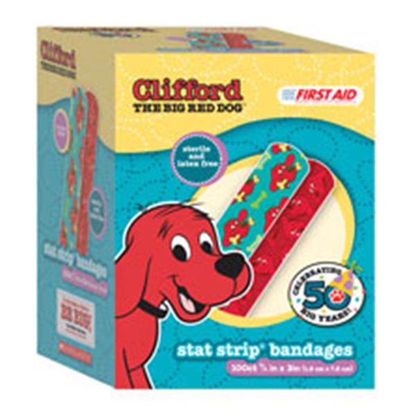 Stat Strip® Adhesive Plastic Strip Bandages for Kids (Children Designs) 3/4" x 3" - Sterile - Medsitis